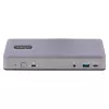 StarTech.com DK31C3MNCRUE nešiojamojo kompiuterio dokas / prievadų kartotuvas Laidinis USB 3.2 Gen 2 (3.1 Gen 2) Type-C