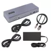 StarTech.com DK31C3MNCRUE nešiojamojo kompiuterio dokas / prievadų kartotuvas Laidinis USB 3.2 Gen 2 (3.1 Gen 2) Type-C