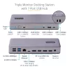 StarTech.com DK31C3MNCRUE nešiojamojo kompiuterio dokas / prievadų kartotuvas Laidinis USB 3.2 Gen 2 (3.1 Gen 2) Type-C