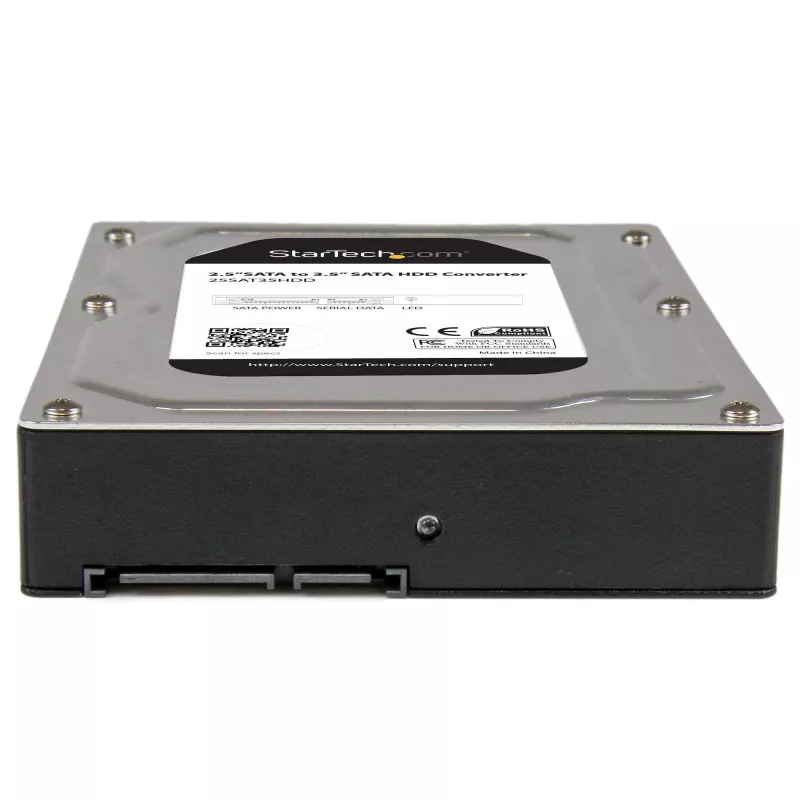 StarTech.com 2,5 inch į 3,5 inch SATA aliumininis kietojo disko adapterio korpusas, tinka SSD / HDD iki 12,5 mm aukščio