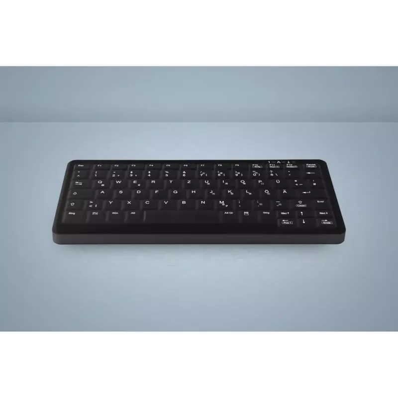 Contour Design Active Key AK-C4110 klaviatūra pramoninė USB vokiškas išdėstymas juoda