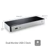 StarTech.com Dviejų monitorių USB-C dokas su 60W įkrovimu, USB 3.1 Gen 1, HDMI / DVI, suderinamas su Thunderbolt 3