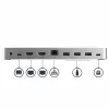 StarTech.com Dviejų monitorių USB-C dokas su 60W įkrovimu, USB 3.1 Gen 1, HDMI / DVI, suderinamas su Thunderbolt 3