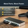 StarTech.com Dviejų monitorių USB-C dokas su 60W įkrovimu, USB 3.1 Gen 1, HDMI / DVI, suderinamas su Thunderbolt 3
