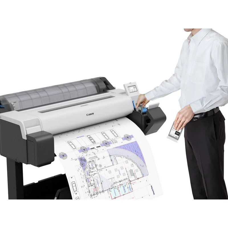 Didelio formato spausdintuvas Canon imagePROGRAF TM-340, Wi-Fi, rašalinis, spalvotas, 2400 x 1200 DPI, A0, Ethernet