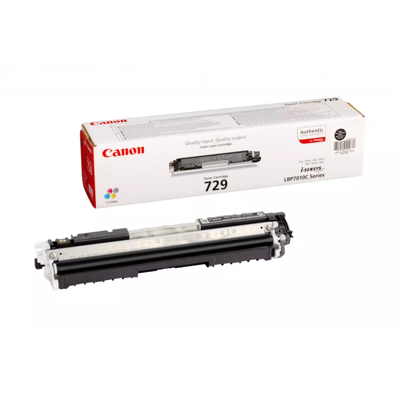 Kasetė su toneriu Canon 729 BK 1500 puslapių Juoda