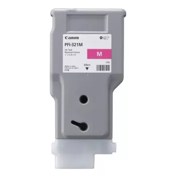 Canon PFI-321 M rašalo kasetė 1 vnt. Originali standartinės talpos purpurinė