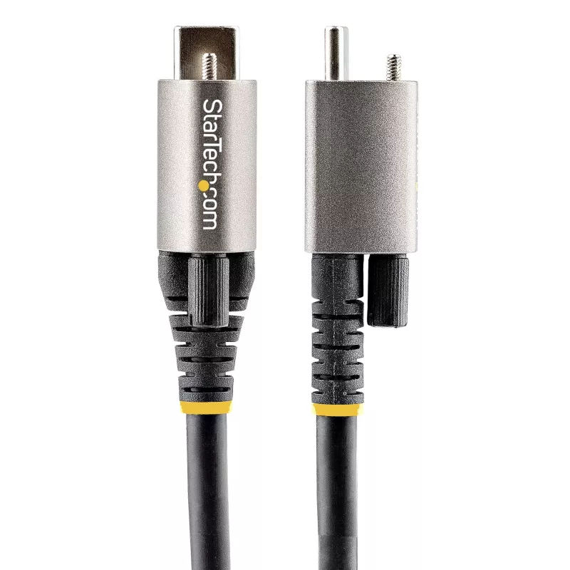 StarTech.com 3ft (1m) USB-C laidas su užfiksuojančiu varžtu 10Gbps - USB 3.1/3.2 Gen 2 Type-C - 100W (5A) Power Delivery, DP Alt Mode