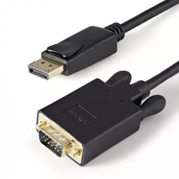 StarTech.com 3ft (1m) aktyvus DisplayPort į VGA laidas – DP į VGA adapteris, 1080p, fiksuojanti jungtis
