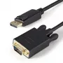 StarTech.com 3ft (1m) aktyvus DisplayPort į VGA laidas – DP į VGA adapteris, 1080p, fiksuojanti jungtis