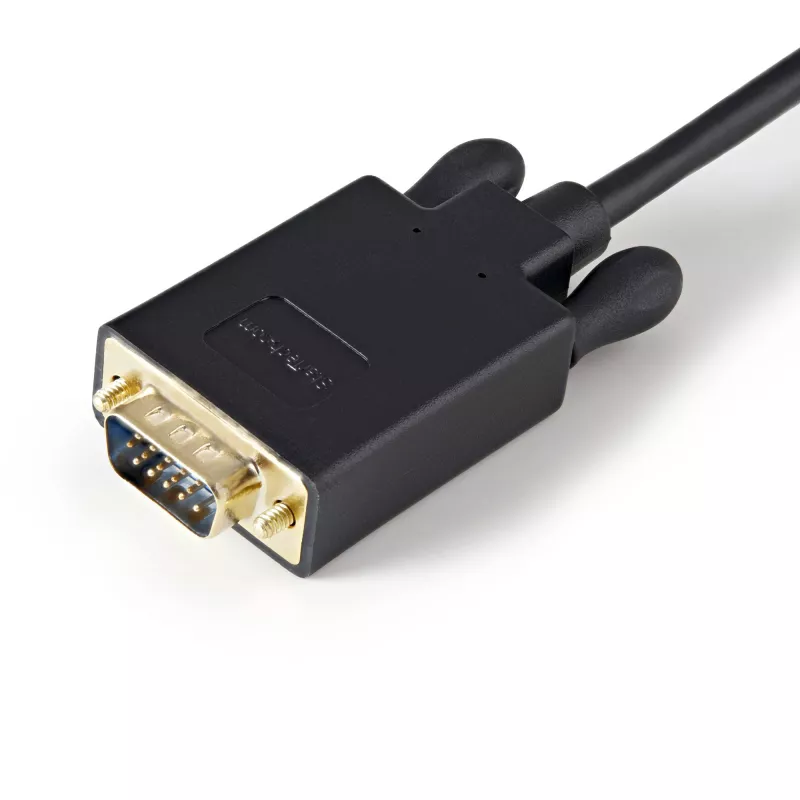 StarTech.com 3ft (1m) aktyvus DisplayPort į VGA laidas – DP į VGA adapteris, 1080p, fiksuojanti jungtis