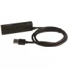 StarTech.com SATA į USB laidas - USB 3.1 (10Gbps) - UASP, juodas, veiklos ir maitinimo indikatoriai, CE, FCC, ASMedia ASM1351, 12 V, 0-60 °C