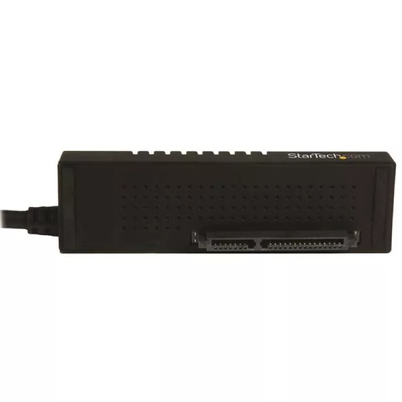 StarTech.com SATA į USB laidas - USB 3.1 (10Gbps) - UASP, juodas, veiklos ir maitinimo indikatoriai, CE, FCC, ASMedia ASM1351, 12 V, 0-60 °C