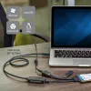 StarTech.com SATA į USB laidas - USB 3.1 (10Gbps) - UASP, juodas, veiklos ir maitinimo indikatoriai, CE, FCC, ASMedia ASM1351, 12 V, 0-60 °C