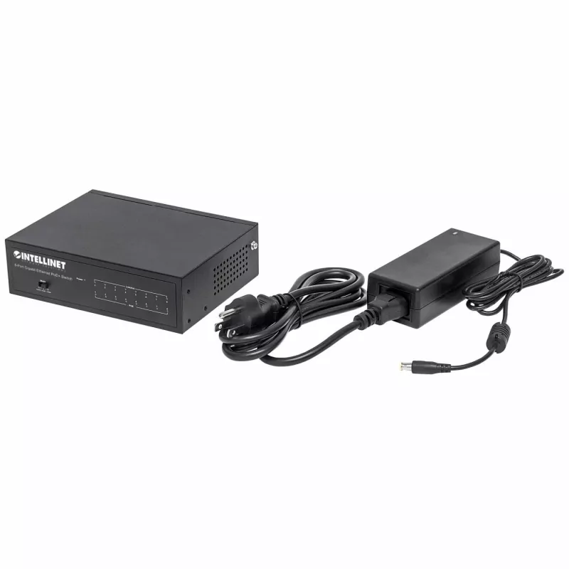 Valdomas jungiklis Intellinet 8 prievadų Gigabit Ethernet PoE+
