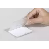 Durable Click Fold 8212-19 sulankstomas vardinis ženklelis, skaidrus, 75x40 mm, 10 vnt. pakuotėje
