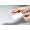 Durable Click Fold 8212-19 sulankstomas vardinis ženklelis, skaidrus, 75x40 mm, 10 vnt. pakuotėje