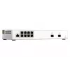 QNAP QSW-M2108-2S tinklo jungiklis, valdomas L2, 2.5G Ethernet (100/1000/2500), pilka