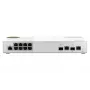 QNAP QSW-M2108-2C tinklo jungiklis valdomas L2 2.5G Ethernet (100/1000/2500) Pilka, Balta
