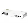 QNAP QSW-M2108-2C tinklo jungiklis valdomas L2 2.5G Ethernet (100/1000/2500) Pilka, Balta
