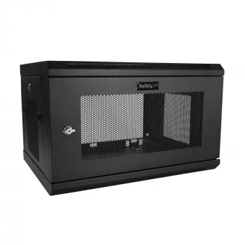 StarTech.com 6U sieninis tinklo spintos stovas su 1U lentyna, 19 colių serverio stovas
