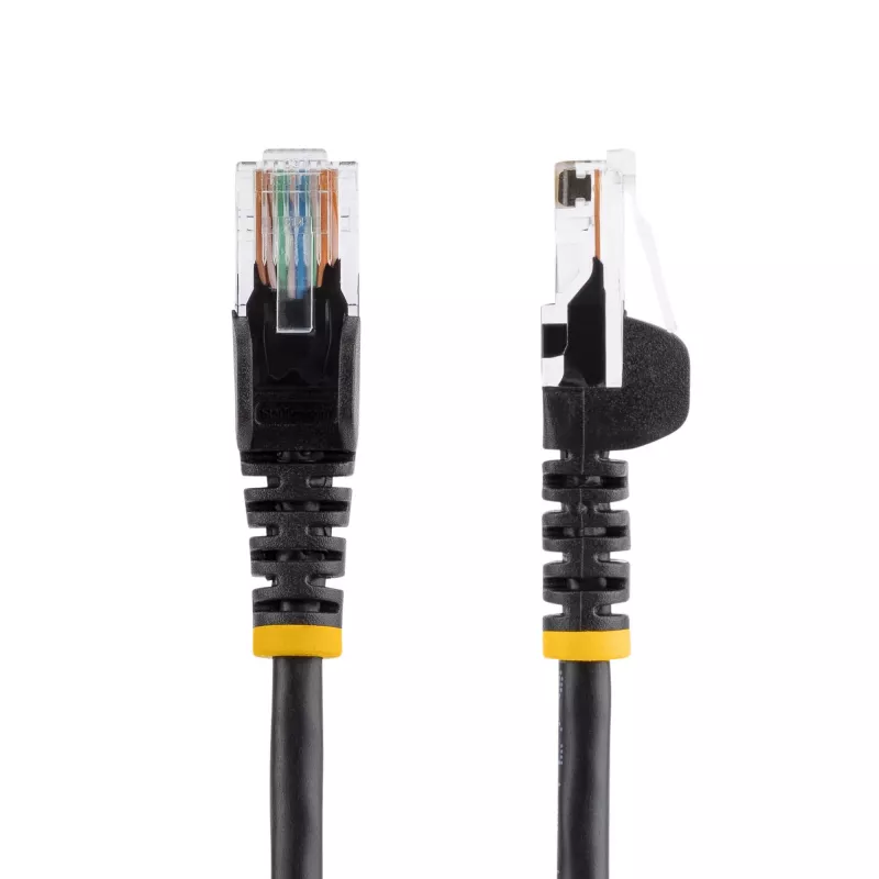 StarTech.com Cat5e Patch Laidas su Apsaugotais RJ45 Jungtimis - 5 m, Juoda