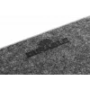 Stalo kilimėlis Durable 708158 iš PET veltinio, anglies spalvos, 700x330x4 mm