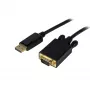 StarTech.com 1,8 m aktyvus DisplayPort į VGA laidas – DP į VGA adapteris – 1080p vaizdo perdavimui – su fiksavimo jungtimi