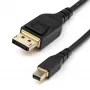 StarTech.com 3ft (1m) VESA sertifikuotas Mini DisplayPort į DisplayPort 1.4 laidas - 8K 60Hz HBR3 HDR - itin didelės raiškos mDP į DP 1.4 laidas - plonas (34 AWG) itin didelės raiškos 4K 120Hz - monitoriaus/vaizdo laidas