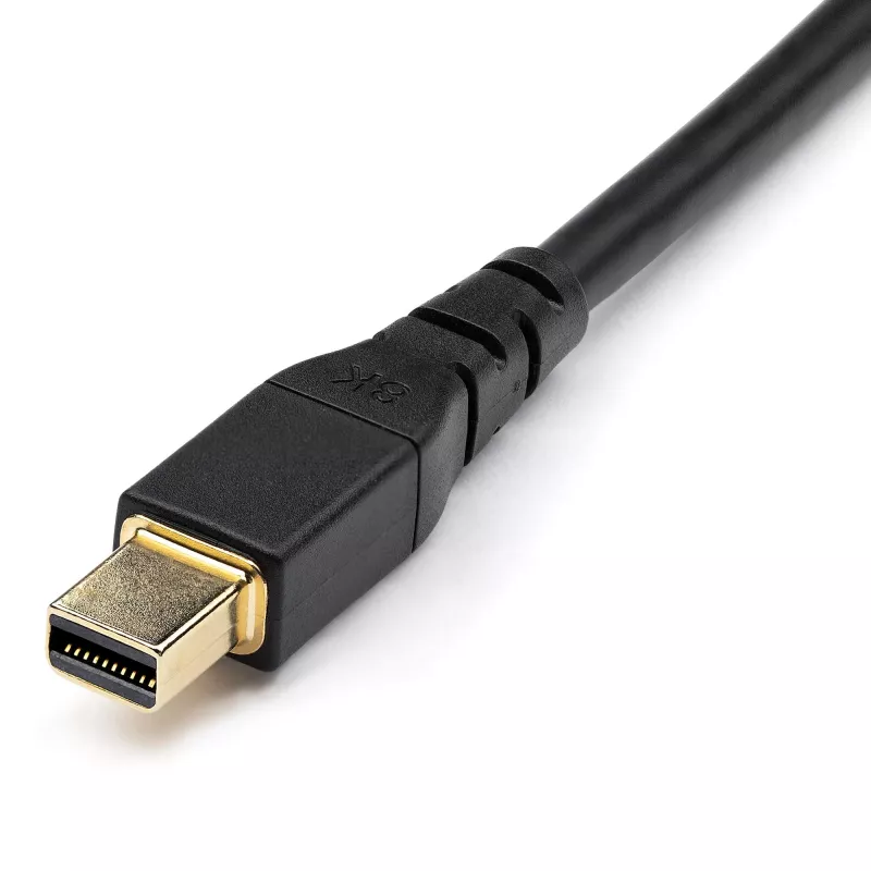 StarTech.com 3ft (1m) VESA sertifikuotas Mini DisplayPort į DisplayPort 1.4 laidas - 8K 60Hz HBR3 HDR - itin didelės raiškos mDP į DP 1.4 laidas - plonas (34 AWG) itin didelės raiškos 4K 120Hz - monitoriaus/vaizdo laidas