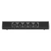 Intellinet 5 prievadų Gigabit Ethernet jungiklis staliniui kompiuteriui, plastikinis, IEEE 802.3az (energiją taupantis Ethernet), juodas