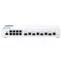 QNAP QSW-M408-4C valdomas tinklo jungiklis L2 Gigabit Ethernet (10/100/1000) Baltas