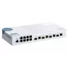 QNAP QSW-M408-4C valdomas tinklo jungiklis L2 Gigabit Ethernet (10/100/1000) Baltas