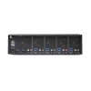 StarTech.com 4 prievadų dviejų monitorių DisplayPort KVM jungiklis, 4K 60Hz, 2x USB 5Gbps šakotuvai, 2x USB 2.0 HID prievadai, perjungimas klavišais ir mygtukais, TAA atitiktis - 3.5mm garsas, HDCP
