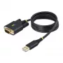 StarTech.com USB į RS232 adapterio laidas, 1 m, USB-A į DB9, FTDI IC, COM išlaikymas, ESD apsauga