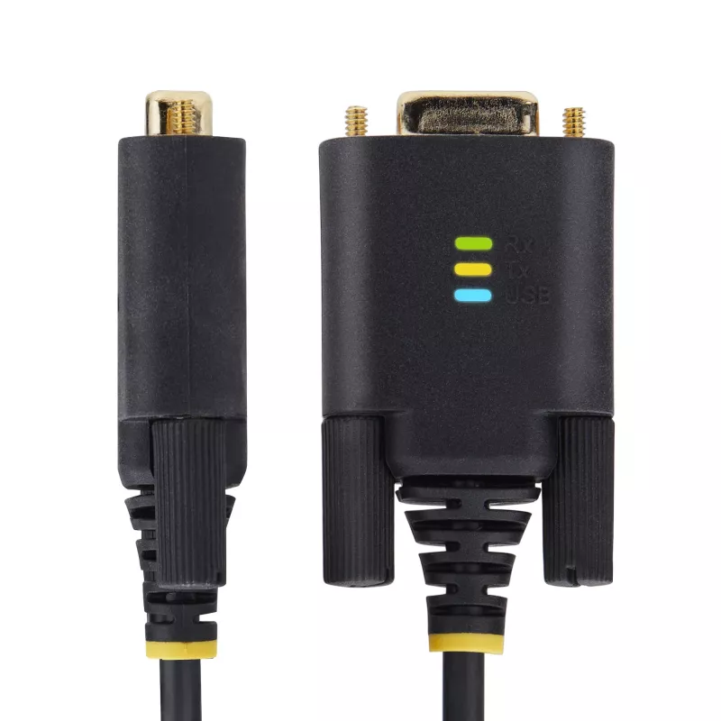 StarTech.com USB į RS232 adapterio laidas, 1 m, USB-A į DB9, FTDI IC, COM išlaikymas, ESD apsauga