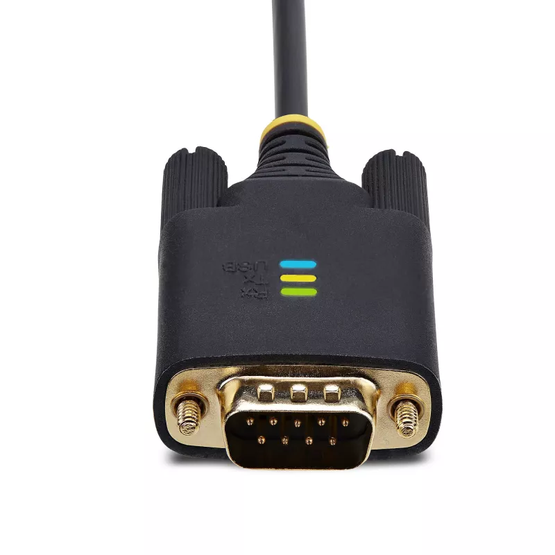 StarTech.com USB į RS232 adapterio laidas, 1 m, USB-A į DB9, FTDI IC, COM išlaikymas, ESD apsauga