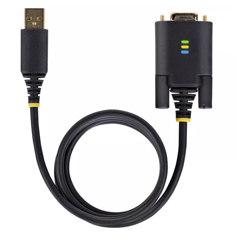 StarTech.com USB į RS232 adapterio laidas, 1 m, USB-A į DB9, FTDI IC, COM išlaikymas, ESD apsauga