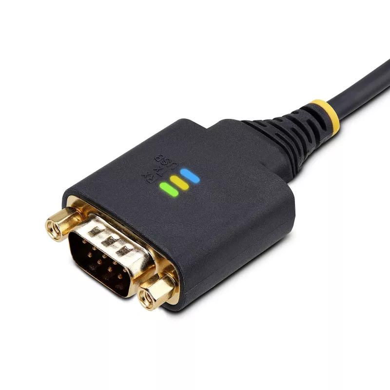StarTech.com USB į RS232 adapterio laidas, 1 m, USB-A į DB9, FTDI IC, COM išlaikymas, ESD apsauga