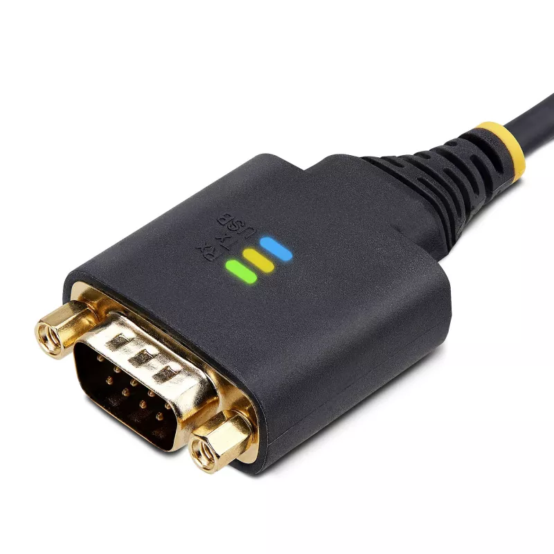 StarTech.com USB į RS232 adapterio laidas, 1 m, USB-A į DB9, FTDI IC, COM išlaikymas, ESD apsauga