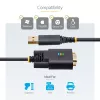 StarTech.com USB į RS232 adapterio laidas, 1 m, USB-A į DB9, FTDI IC, COM išlaikymas, ESD apsauga