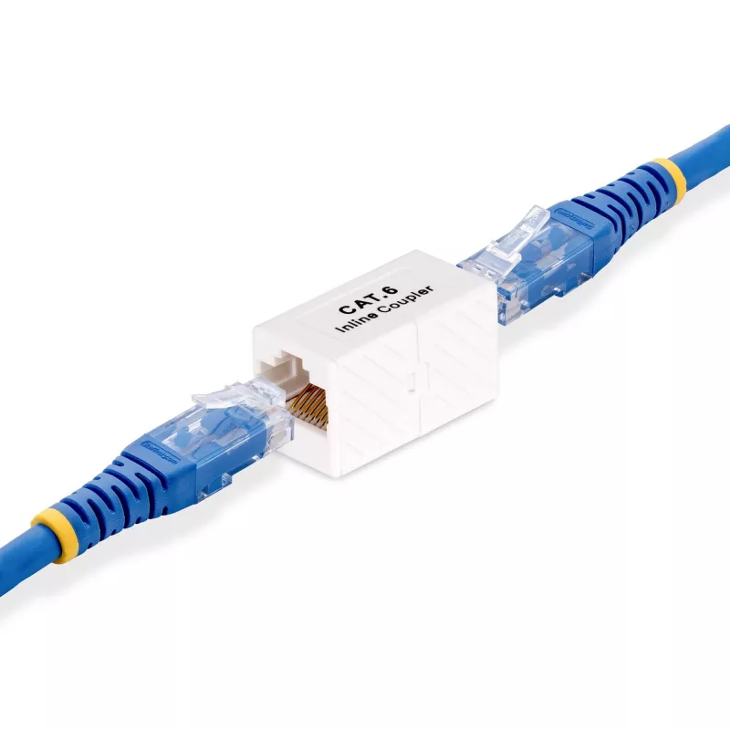 StarTech.com RJ45 jungtis, Cat6 inlinė jungtis, moteriška į moterišką (F/F) T568 jungtis, neekranuotas eterneto kabelio prailginimas