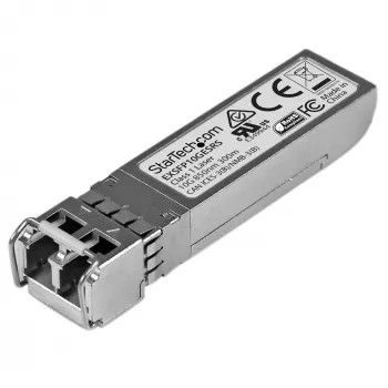 StarTech.com suderinamas SFP+ modulis su Juniper EX-SFP-10GE-SR – 10GBASE-SR, 10GbE, daugiamodis šviesolaidis, LC, 300 m, 850 nm, DDM