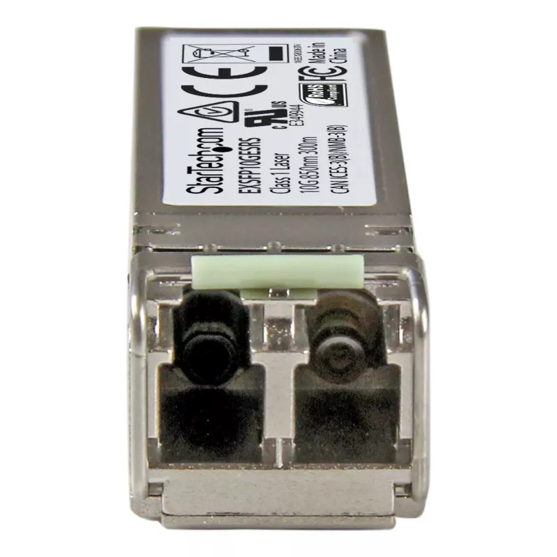 StarTech.com suderinamas SFP+ modulis su Juniper EX-SFP-10GE-SR – 10GBASE-SR, 10GbE, daugiamodis šviesolaidis, LC, 300 m, 850 nm, DDM