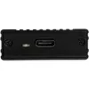 StarTech.com M2E1BMU31C USB-C 10 Gbps į M.2 NVMe SSD dėžutė, PCIe, USB 3.1 Gen 2, 1 GB/s, suderinama su Thunderbolt 3, aliuminio, juoda