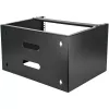 StarTech.com 6U sieninis tinklo stovas - 14 colių gylio (žemo profilio) - 19 colių pataisų skydo laikiklis negiliems serveriams ir IT įrangai, tinklo jungikliams - 20 kg talpa, juodas