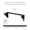 StarTech.com 3U 19 inch vertikalus sieninis stovo laikiklis, sieninis skydelio laikiklis duomenų/AV/IT/kompiuterių įrangai, 3U stovas spintai ar serverių patalpai, atlaiko iki 68 kg