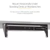 StarTech.com 3U 19 inch vertikalus sieninis stovo laikiklis, sieninis skydelio laikiklis duomenų/AV/IT/kompiuterių įrangai, 3U stovas spintai ar serverių patalpai, atlaiko iki 68 kg