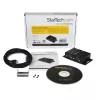 StarTech.com ICUSB2322I pramoninis USB į 2 RS232 prievadų adapteris su DIN bėgelio laikikliais