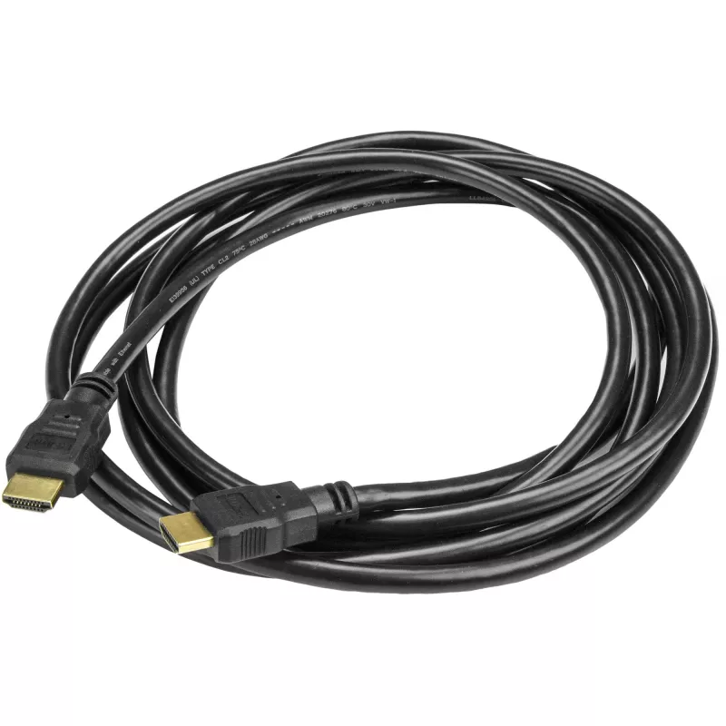 StarTech.com 3m HDMI laidas - 4K didelės spartos HDMI laidas su Ethernet - UHD 4K 30Hz vaizdas - HDMI 1.4 laidas - Ultra HD HDMI monitoriams, projektoriams, televizoriams ir ekranams - juodas HDMI laidas - M/M